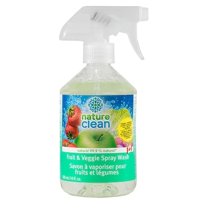 Nature Clean Savon en pulvérisation pour fruits et légumes 500 ml, 1,00 $/100ml