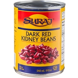 Suraj Dark Red Kidney Beans 540 ml, $0.37/100ml