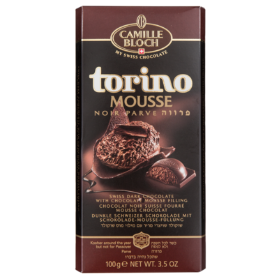 Torino Kosher Mousse Bar, Dark     100 g, $5.79/100g