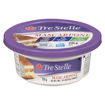 Tre Stelle Mascarpone 275 g, $3.27/100g
