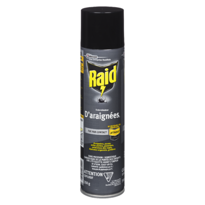 Raid Insecticide Exterminateur d’araignées 350 g, 3,43 $/100g
