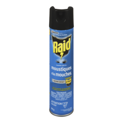 Raid Insecticide contre les moustiques et les mouches 1 ea, 11,00 $/1ch