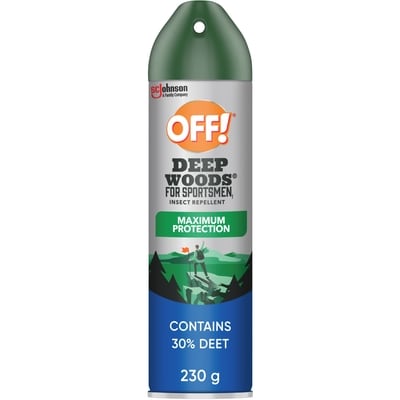OFF Deep Woods Sportsmen Insect Repellent 230 g, $13.00/1ea