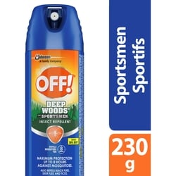 Off! Aérosol chasse-moustiques Régions sauvages pour sportifs 230 g, 11,00 $/1ch