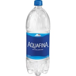 AQUAFINA Water 1.5 l, $0.12/100ml