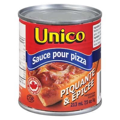 Unico Sauce à pizza piquante et épicée 213 ml, 0,93 $/100ml