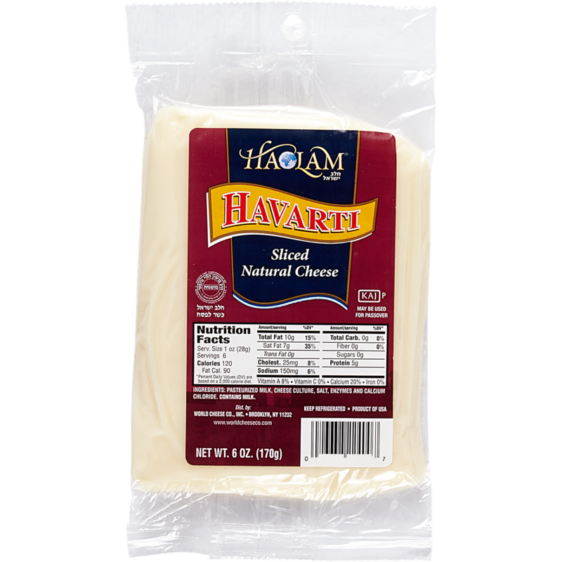 Kosher Sliced Cheese, Cheddar