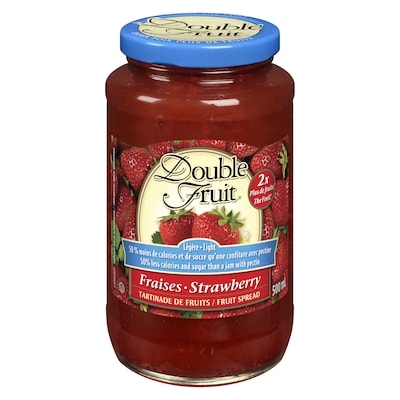 Smucker’s Fruit Légère tartinade de fraises 500 ml, 1,40 $/100ml