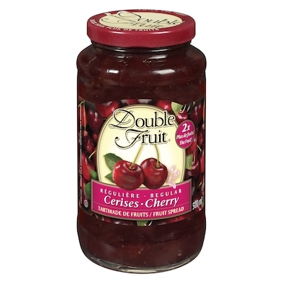 Smucker’s Fruit Régulière tartinade de cerises 500 ml, 1,30 $/100ml