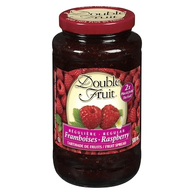 Smucker’s Fruit Régulière tartinade de framboises 500 ml, 1,46 $/100ml