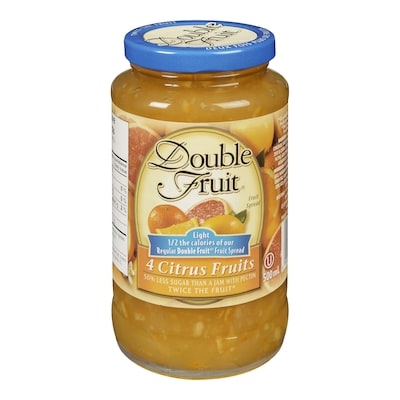 Smuckers Double Fruit Light 4 Fruits Fruit Spread 500 ml, $1.30/100ml