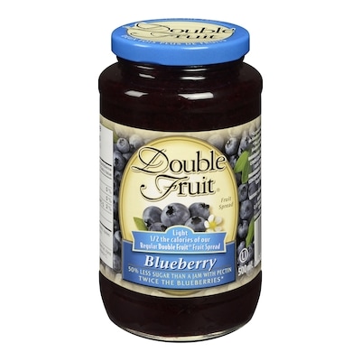 Smuckers Double Fruit Light Blueberry Fruit Spread 500 ml, $1.40/100ml