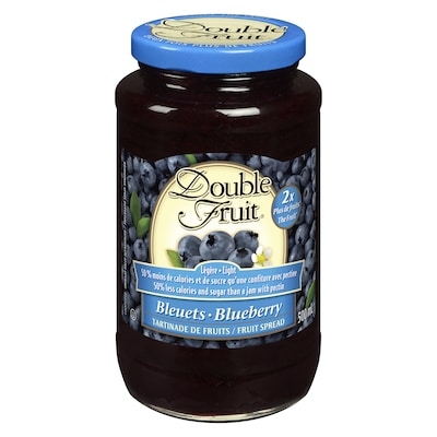 Smucker’s Fruit Légère tartinade de bleuets 500 ml, 1,40 $/100ml
