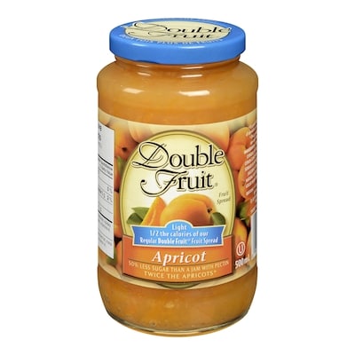 Smuckers Double Fruit Light Apricot Fruit Spread 500 ml, $1.30/100ml