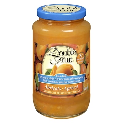 Smucker’s Fruit Légère tartinade d'abricots 500 ml, 1,30 $/100ml
