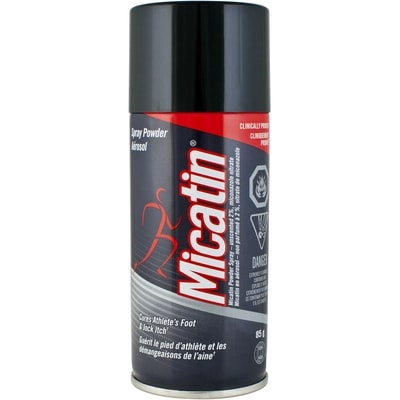 Micatin Spray Powder, Cures Athlete's Foot & Jock Itch 85 g, $17.64/100g
