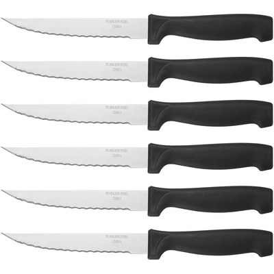 Everyday Essentials 6 Piece Knife Set 6x1.0 ea, $1.00/1ea