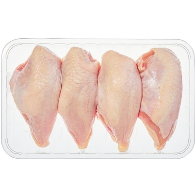null Chicken Breast, Bone-in Skin On, Club Pack $15.85/1kg $7.19/1lb
