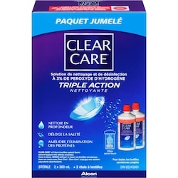 Clear Care Solution nettoyante et aseptisante 360 ml, 5,55 $/100ml