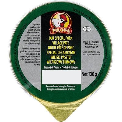 Profi Pâté de porc spécial de campagne 130 g, 2,15 $/100g