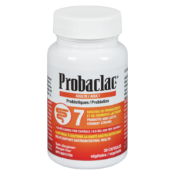 Probaclac A Probiotiques Adulte 30 Capsules Végétales 30 ea, 0,67 $/1ch