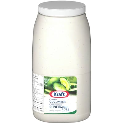 Kraft Creamy Cucumber Dressing 3 l, $0.93/100ml