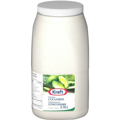 Kraft Vinaigrette crémeuse au concombre 3 l, 0,93 $/100ml