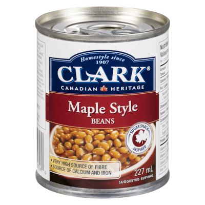 Clark Beans, Maple Syrup 227 ml, $0.88/100ml