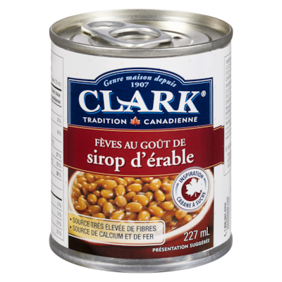 Clark Fèves au goût de sirop d’érable 227 ml, 0,88 $/100ml