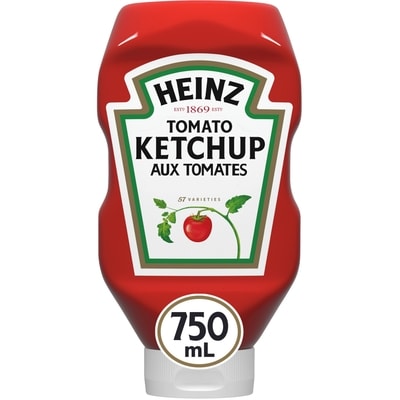 Heinz Bouteille De Ketchup Aux Tomates 750 ml, 0,67 $/100ml