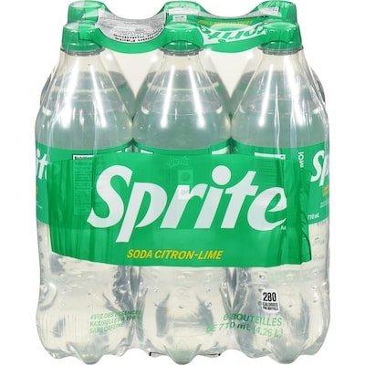 Sprite Soda Citron-Lime Bouteilles 6x710.0 ml, 0,15 $/100ml