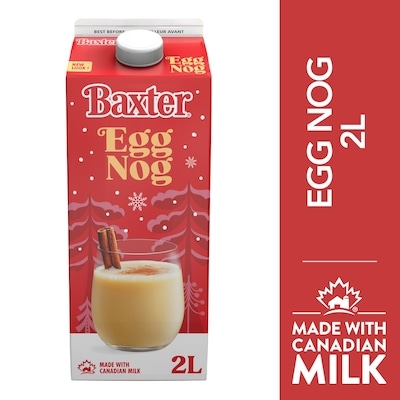 Baxter Egg Nog 2 l, $0.29/100ml