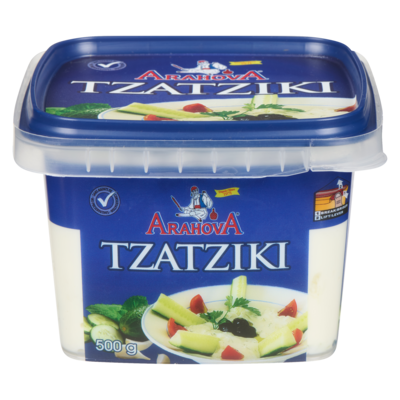 Arahova Tzatziki 500 g, $1.90/100g