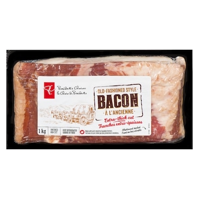 le Choix du Président Bacon à l’ancienne 1 kg, 1,90 $/100g