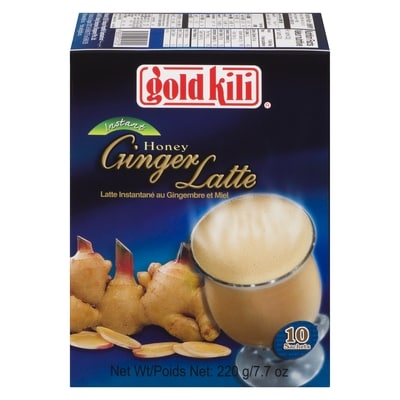 Gold Kili Instant Honey Ginger Latte 10x22.0 g, $1.81/100g