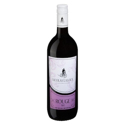 Nicolas Laloux Vin rouge Nicolas Laloux (Pièce d’identité requise au moment du ramassage) 1 l, 1,38 $/100ml