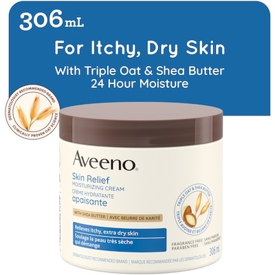 Aveeno Skin Relief Moisturizing Cream 312 g, $6.09/100g