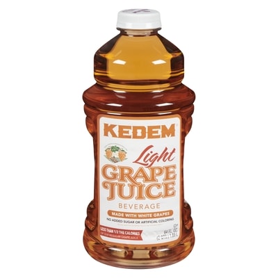 Kedem Kosher Light White Grape Juice 1.89 l, $0.61/100ml