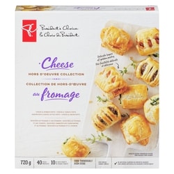President's Choice Cheese Hors D’Oeuvre Collection 720 g, $2.08/100g