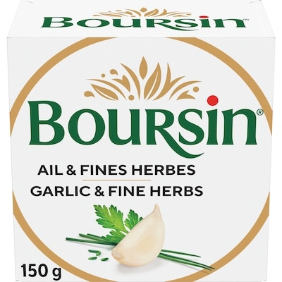 Boursin Herbs Garlic Cheese 150 g, $4.99/100g