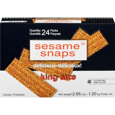null Sésame 24x50.0 g, 0,96 $/100g
