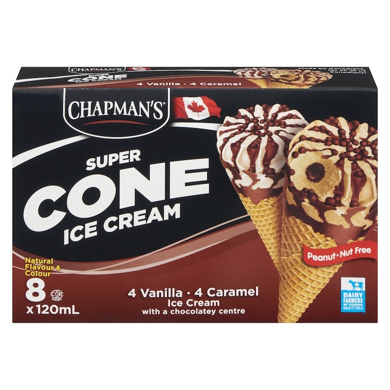 Super Cone Caramel and Vanilla Ice Cream with Chocolate Centre