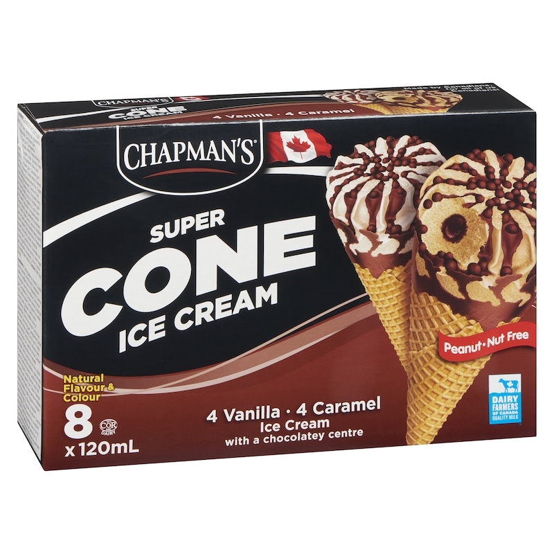 Super Cone Caramel and Vanilla Ice Cream with Chocolate Centre