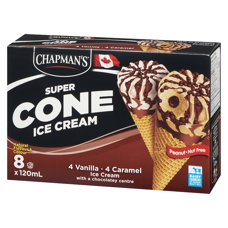 Super Cone Caramel and Vanilla Ice Cream with Chocolate Centre