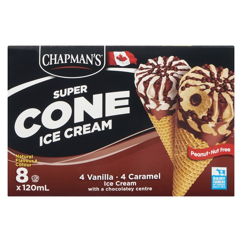 Super Cone Caramel and Vanilla Ice Cream with Chocolate Centre