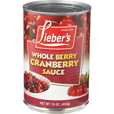 Liebers Whole Cranberry Sauce 454 g, $1.32/100g
