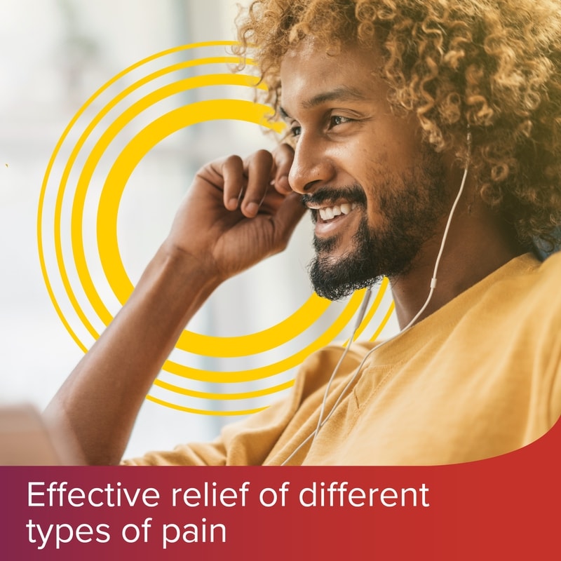 Extra Strength 500mg, Fast & Effective Relief of Headaches