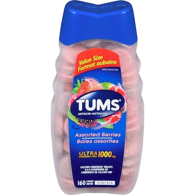 Tums Ultra, Assorted Berries 160 ea, $0.08/1ea
