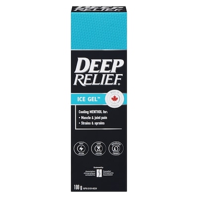 Deep Relief Regular Strength Ice Cold Gel 100 g, $5.47/100g