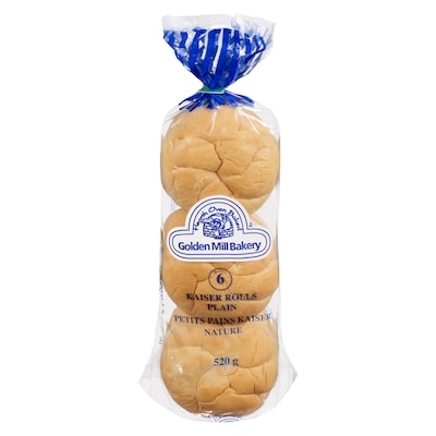 Golden Mill Kaiser Rolls 520 g, $0.59/100g